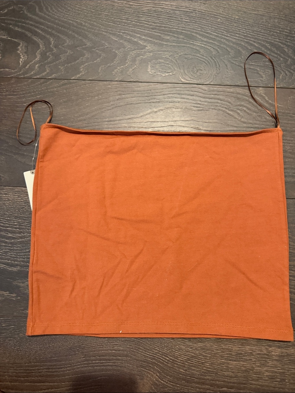 Women’s Rust Orange Tube Top